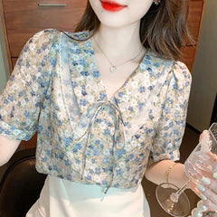 Sweet 2024 Summer New Loose Blouses