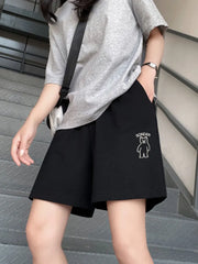 Short Pant For Women Clothes Streetwear Elasticity High Waist Casual Shorts